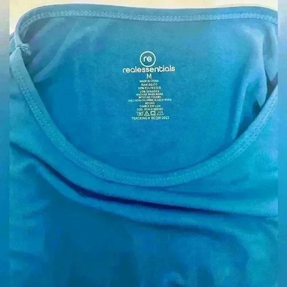 Amazon Real Essentials Dry-Fit Long Sleeve T-Shirt Women’s Size Med Royal Blue - Picture 8 of 9